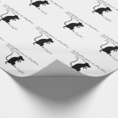 Dit was de nacht voor Kerstmis Cadeaupapier (Hoek)