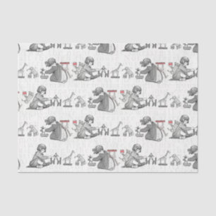 Dit was de nacht voor Kerstmis  kinderen Tissuepapier