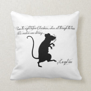 Dit was de nacht voor Kerstmis Kussen