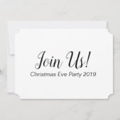 "Dit was de nacht voor" Uitnodiging op kerstavond (Achterkant)