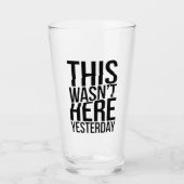 Dit was er gisteren niet - Reality Glitch Glas (Voorkant)