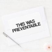 Dit was te voorkomen rechthoekige sticker (Envelop)