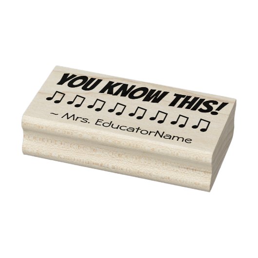 "DIT WEET JE!" Educator Rubber Stamp Rubberstempel (Stempel)