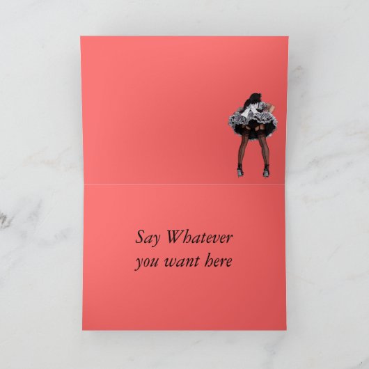 Dit Wenskaart personaliseren Kaart (Binnen)