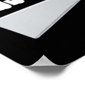 Dit wil ik weghalen bij het blazen van zadels poster (Hoek)