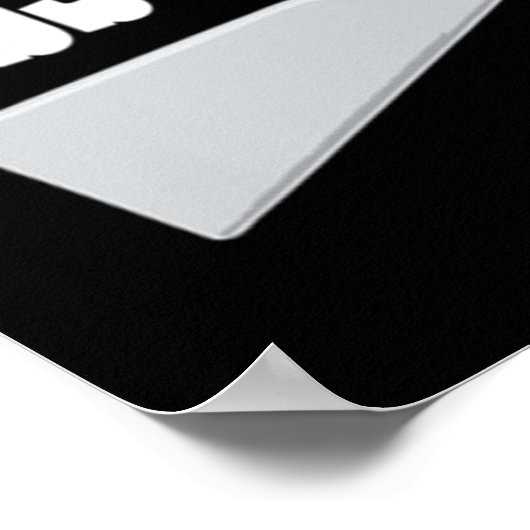 Dit wil ik weghalen bij het blazen van zadels poster (Hoek)