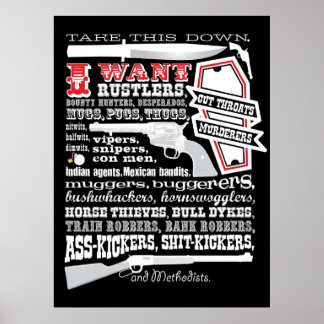 Dit wil ik weghalen bij het blazen van zadels poster