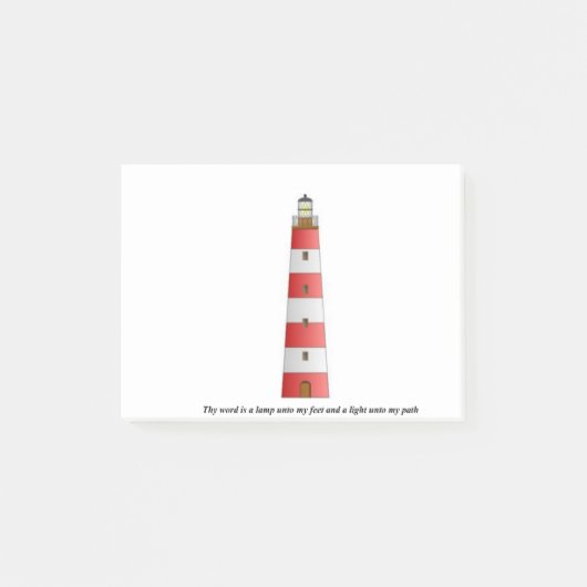 Dit woord is een lamp post-it® notes (Voorkant)