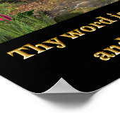 Dit woord is een lamp-psalm 119 poster (Hoek)