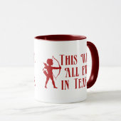 Dit zal allemaal eindigen in tranen mok (Voorkant rechts)