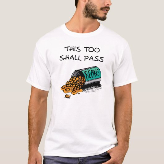 Dit Zal Grappig Tshirt Voorbijgaan (Voorkant)