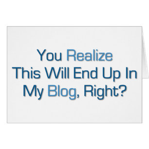 Dit zal in mijn blog eindigen