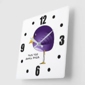 Dit zal ook overgaan vierkante klok (Hoek)