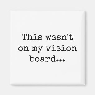 Dit zat niet op mijn magnet van het zichtbord