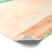 Dit zijn de lentevloerbloemen die Joy Radieren Poster (Hoek)