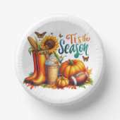 Dit zijn de Season Paper Bowls Papieren Kommen (Voorkant)