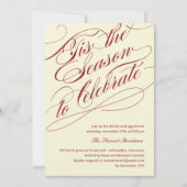 Dit zijn de uitnodigingen van de Seizoenfeestdag - (Voorkant)