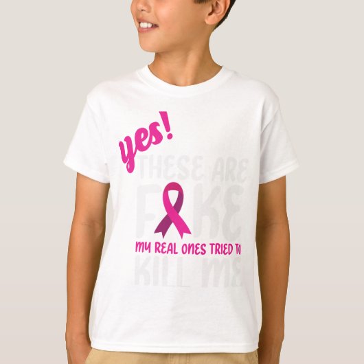 Dit zijn echte feesten die me probeerden te doden t-shirt (Voorkant)