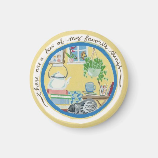 Dit zijn een paar van mijn favoriete dingen magnee magneet (Voorkant)