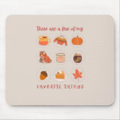 Dit zijn een paar van mijn favoriete dingen muismat (Voorkant)