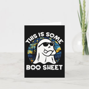 Dit zijn enkele retro-boeken van Gogh Halloween Co Kaart