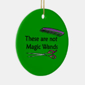 Dit zijn geen kerstversiering van de Magic Wands Keramisch Ornament (Rechts)
