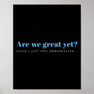 Dit zijn geen normale anti-Trump Design Poster