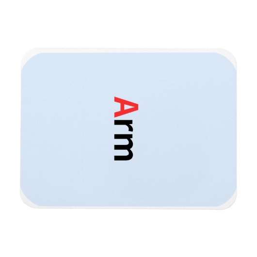 Dit zijn gekleurde alfabet flashcards. magneet (Horizontaal)