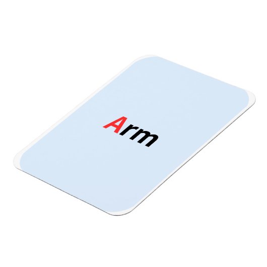 Dit zijn gekleurde alfabet flashcards. magneet (Linkerzijde)