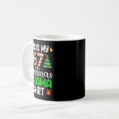Dit zijn mijn 67 kerstpyjama's grappig zes zeven m koffiemok (Voorkant links)