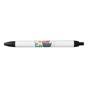 Dit Zijn Mijn Pride Vlaggen US Vlag LGBT Pride Zwarte Inkt Pen