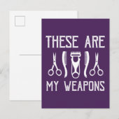 Dit zijn Mijn Wapens Briefkaart (Voorkant / Achterkant)