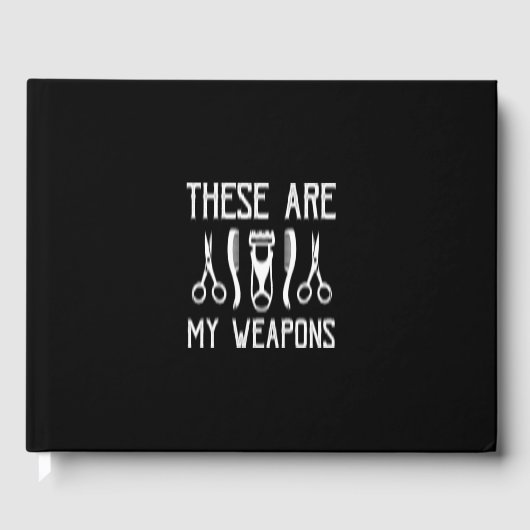 dit zijn mijn wapens gastenboek (Voorkant)