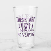 Dit zijn mijn wapens glas (Achterkant)