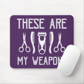 Dit zijn mijn wapens muismat (Met muis)