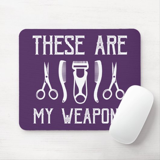 Dit zijn mijn wapens muismat (Met muis)