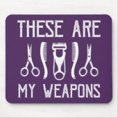 Dit zijn mijn wapens muismat (Voorkant)