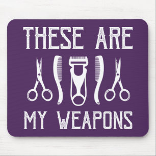 Dit zijn mijn wapens muismat