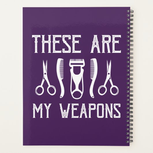 Dit zijn mijn wapens planner (Achterkant)