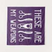 Dit zijn mijn wapens wandkleed (Voorkant (horizontaal))