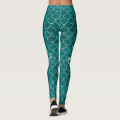 Dit Zijn Mijn Zeemeermin Dames Workout Broek Leggings (Achterkant)