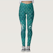 Dit Zijn Mijn Zeemeermin Dames Workout Broek Leggings (Voorkant)