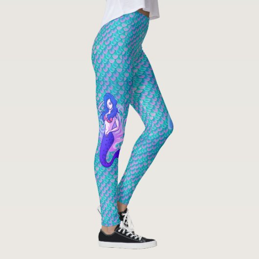 Dit zijn mijn Zeemeerminnende Leggings Vrouwenwerk (Rechts)
