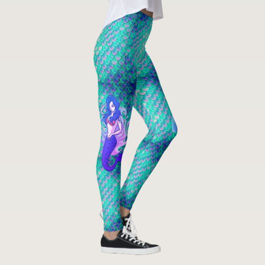 Dit zijn mijn Zeemeerminnende Leggings Vrouwenwerk (Rechts)