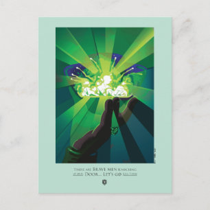 Dit zijn moedige Mannen die aan onze deur staan. Briefkaart