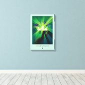 Dit zijn moedige Mannen die aan onze deur staan. Canvas Afdruk (Insitu (Houten vloer))