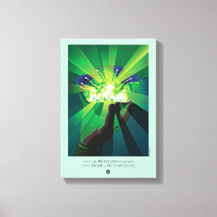 Dit zijn moedige Mannen die aan onze deur staan. Canvas Afdruk