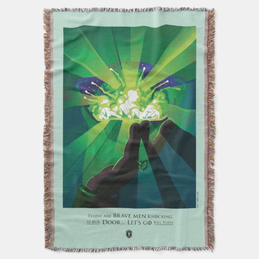 Dit zijn moedige Mannen die aan onze deur staan. Deken (Voorkant Verticaal)