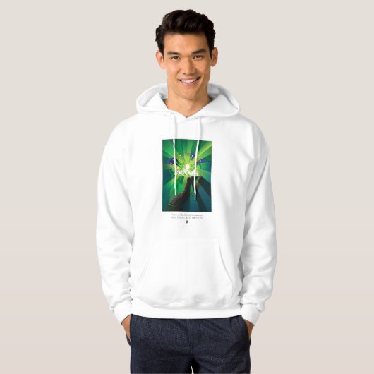 Dit zijn moedige Mannen die aan onze deur staan. Hoodie (Voorkant volledig)