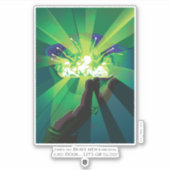 Dit zijn moedige Mannen die aan onze deur staan. Sticker (Voorkant)